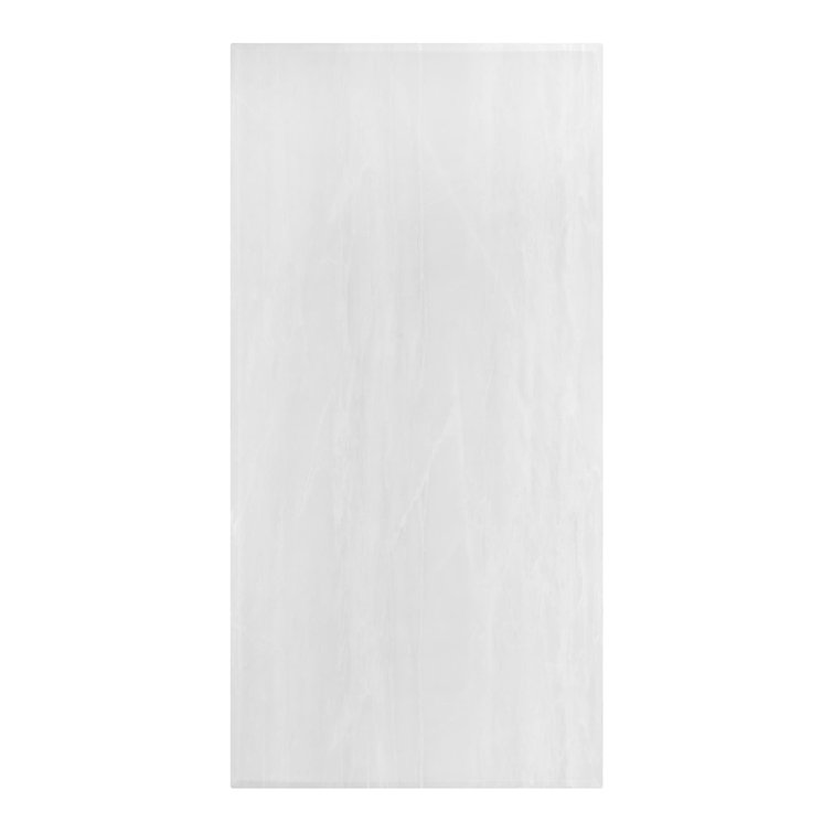 Ivy Bronx Rectangle Faux Marble Top Dining Table White and Chrome